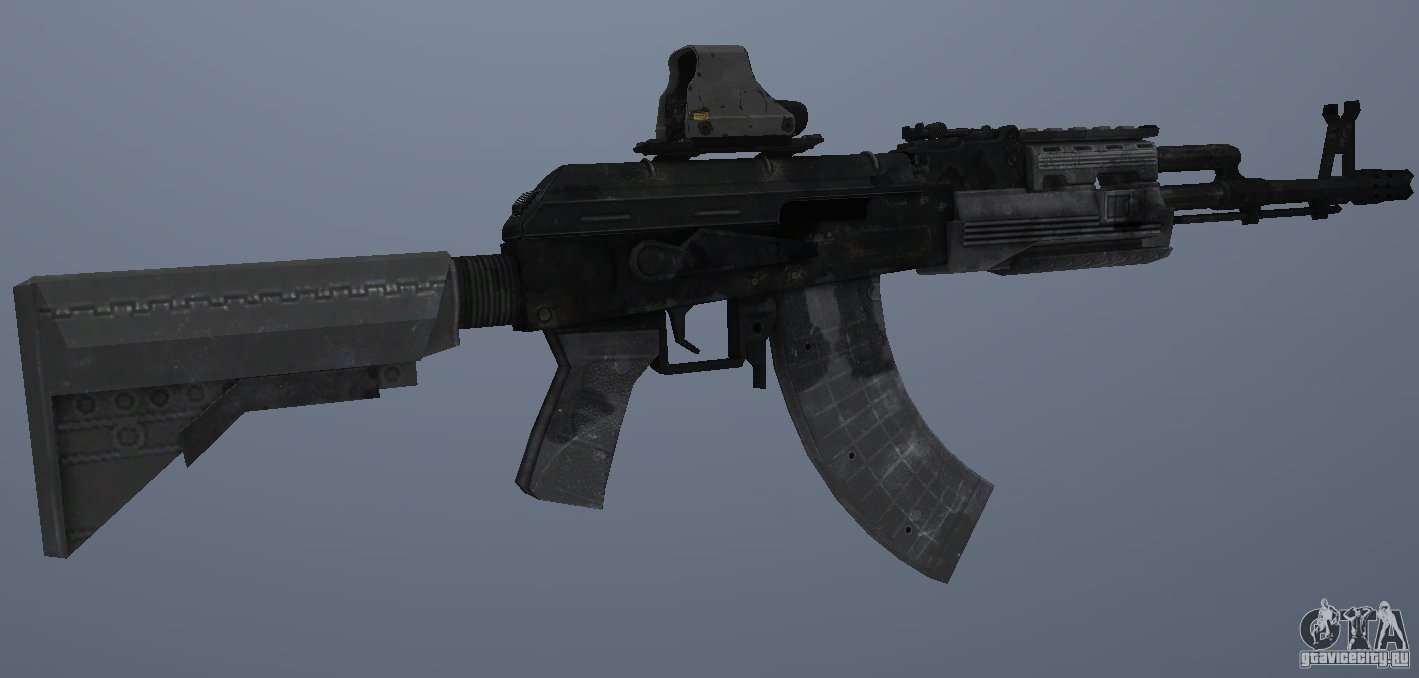 AK47+Holographic sight for GTA San Andreas