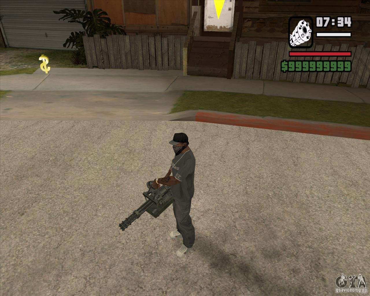 GTA San Andreas: How to get a MINIGUN! 