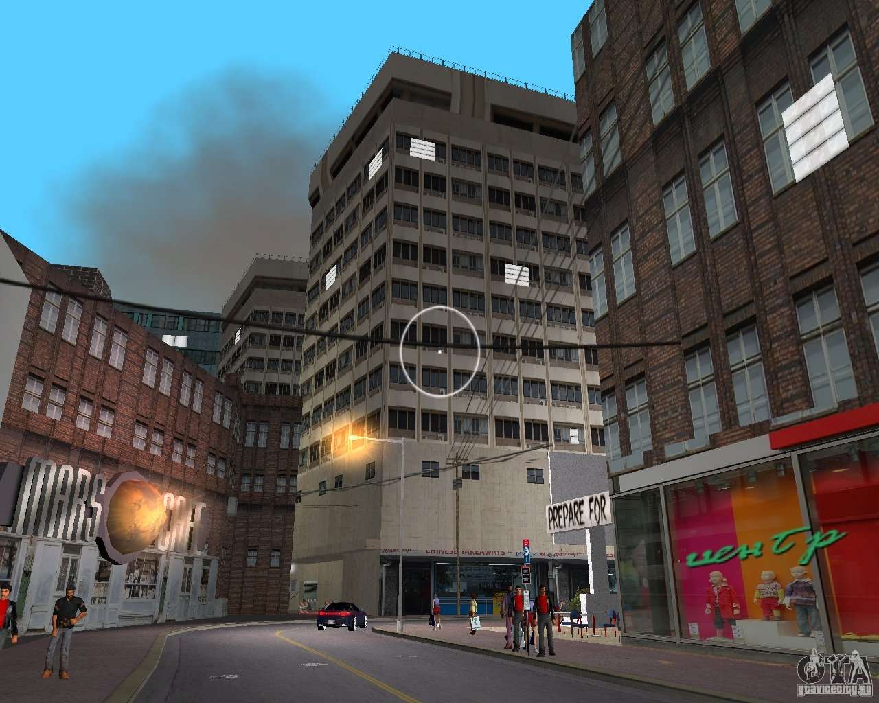 New Downtown: Shops and Buildings for GTA Vice City