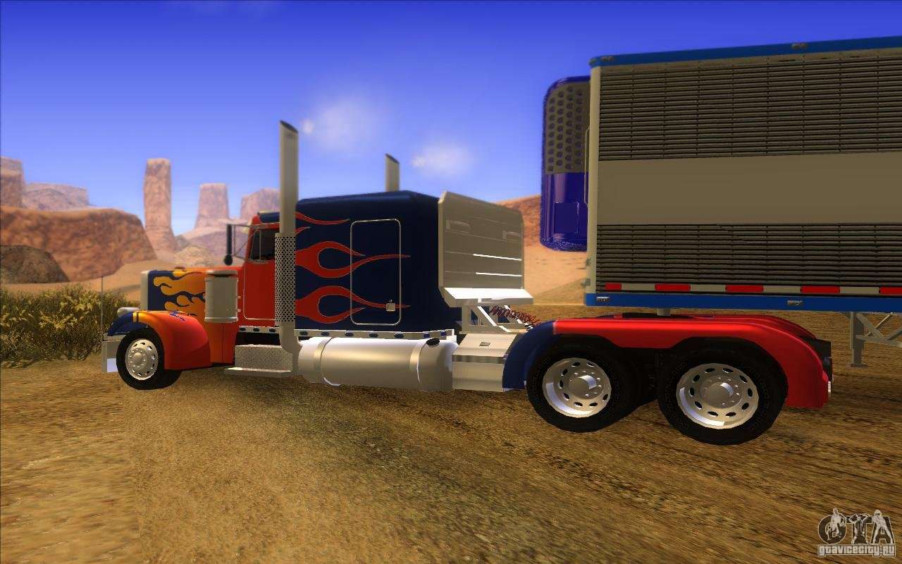Truck Optimus Prime V20 For GTA San Andreas
