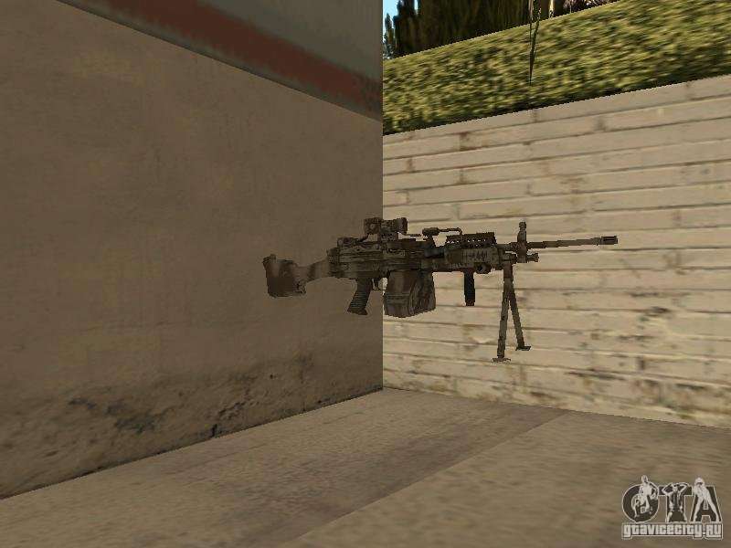 Machine Gun Mk 48 For Gta San Andreas