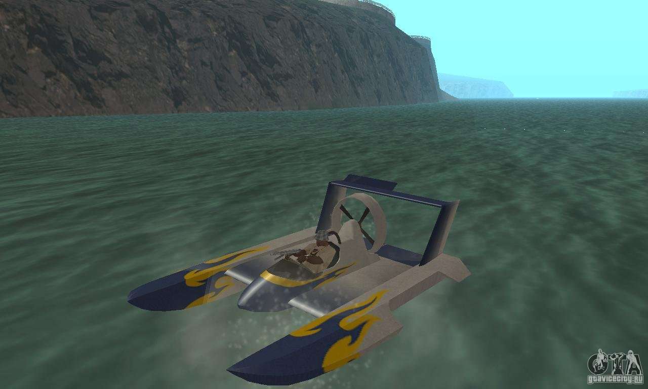 Barco Hydrofoam para GTA San Andreas