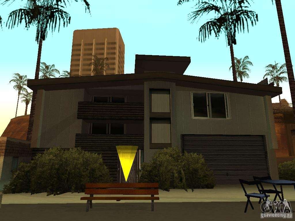 The modified House on the beach of Santa Maria  for GTA San Andreas