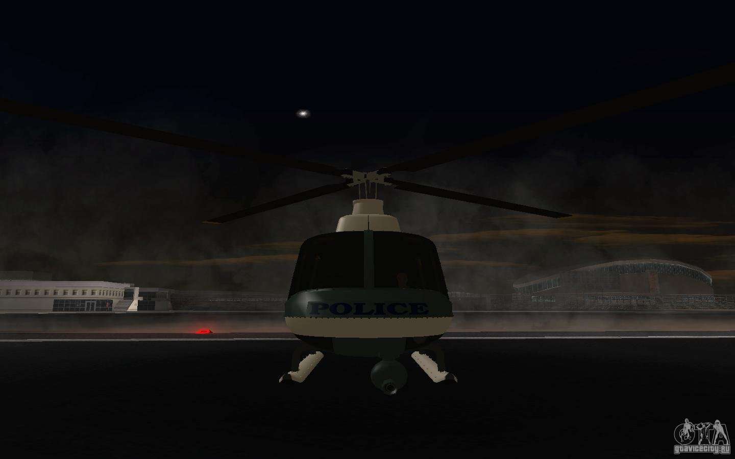 Police Maverick GTA V (SFPD Air Support Unit) para GTA San Andreas