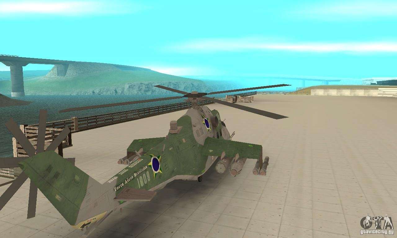 O helicóptero de resident evil para GTA San Andreas