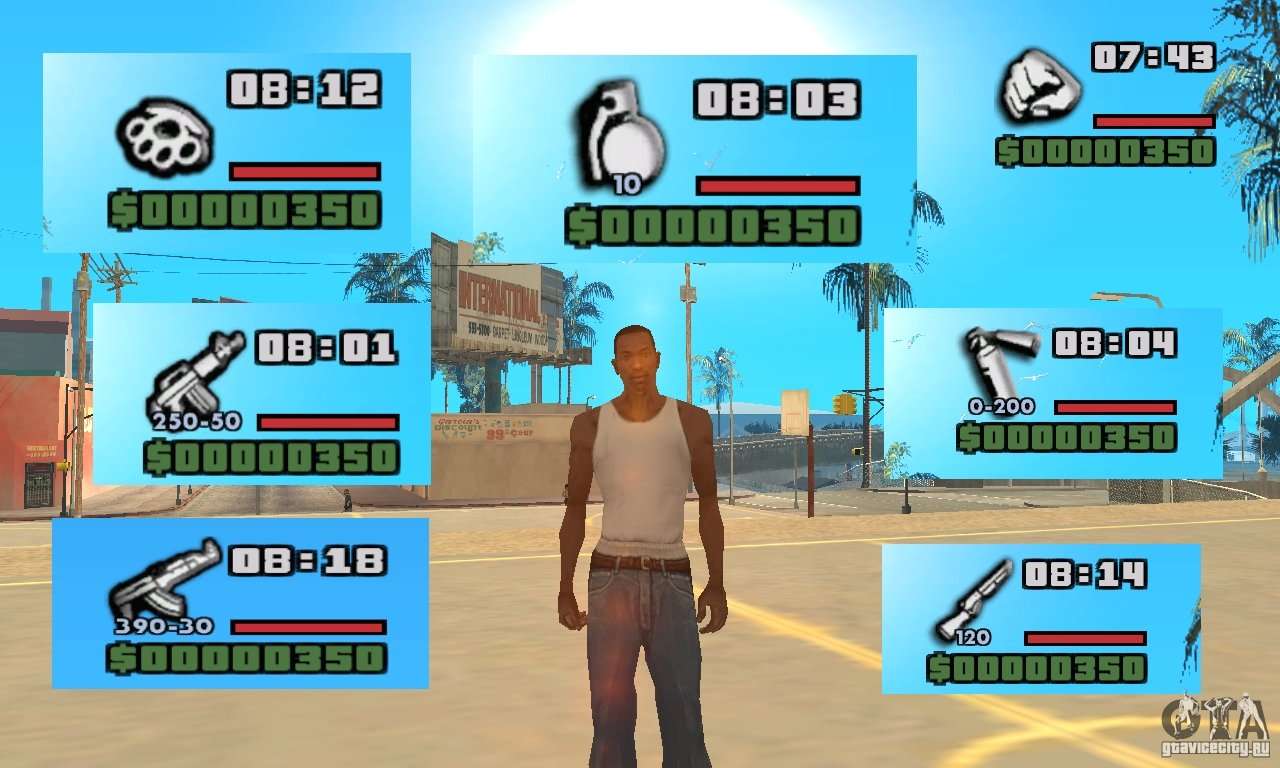 HD Weapon Icons para GTA 4