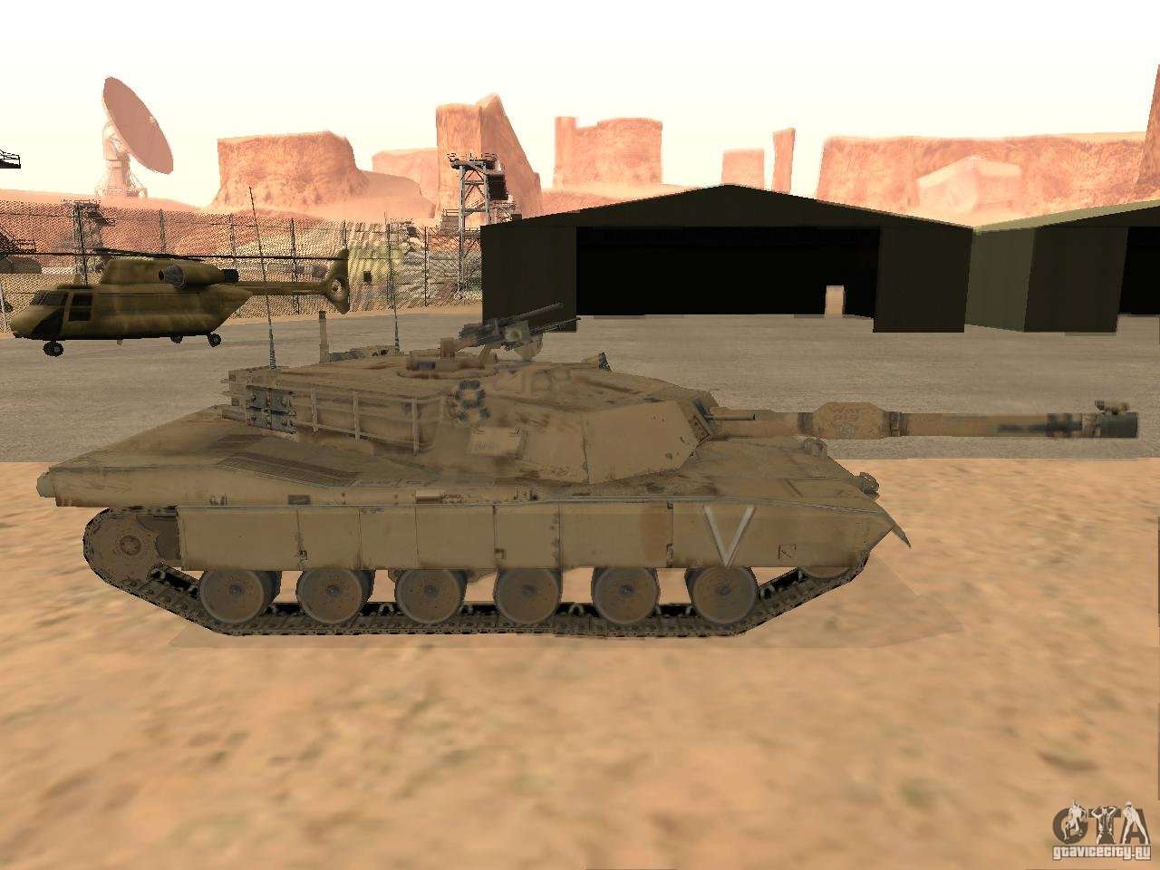 Tanque M1A2 Abrams para GTA San Andreas