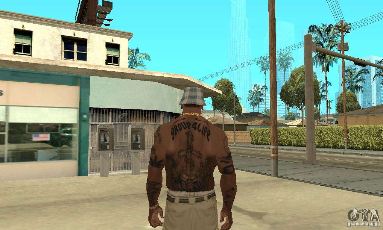  Tattoo  mod  for GTA  San Andreas