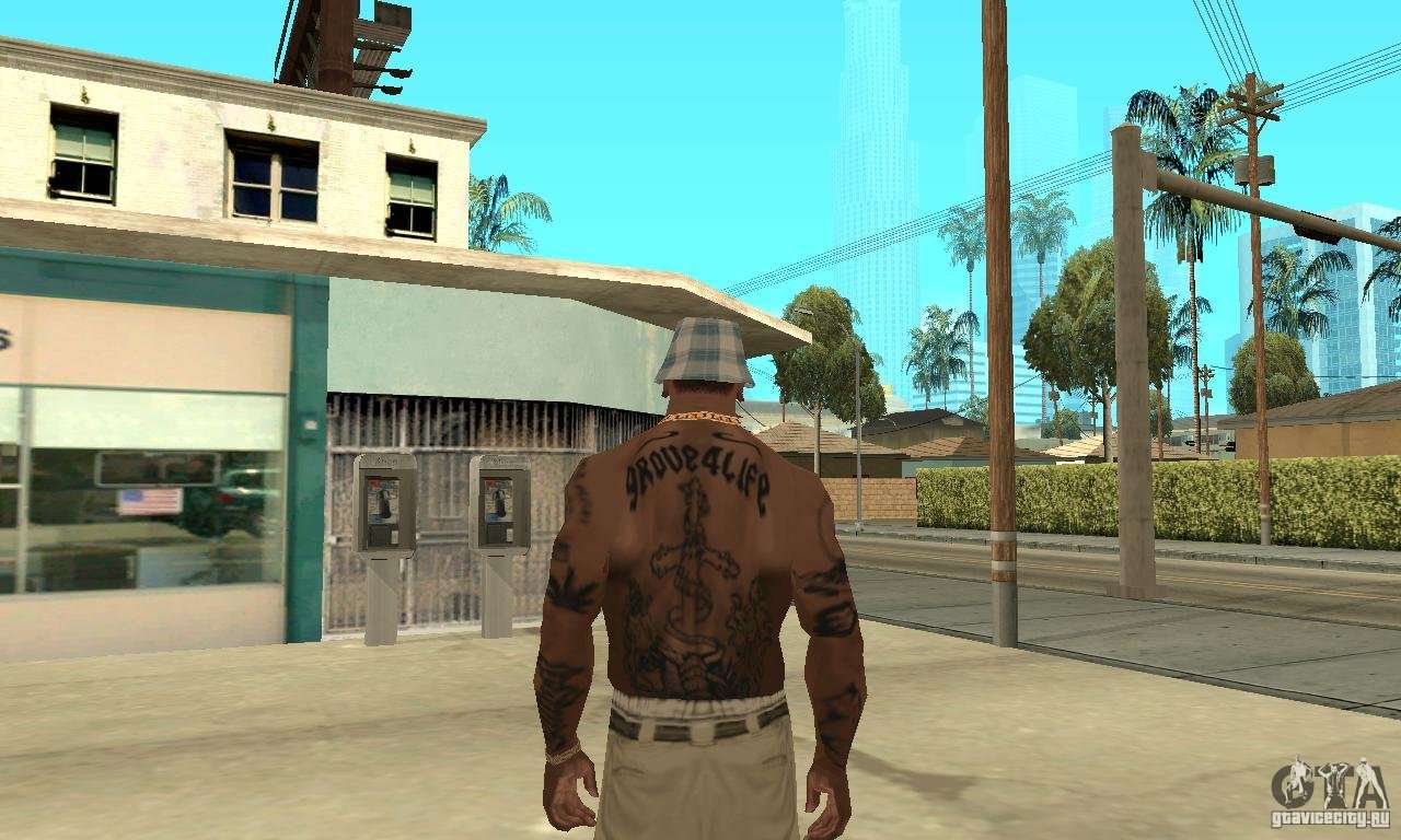 Tattoo Mod For GTA San Andreas