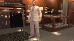 Great gray-white costume for GTA 4