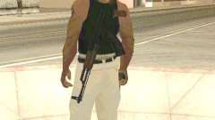Weapons on body for GTA San Andreas