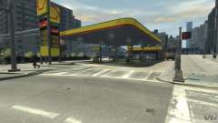 Shell Petrol Station for GTA 4