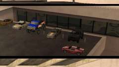 Cars shop in San-Fierro beta for GTA San Andreas