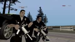 Black &amp; White guns for GTA San Andreas