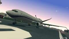 Boeing 737 Iron Man Bussines Jet for GTA San Andreas