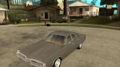 1972 Plymouth Fury III Stock for GTA San Andreas