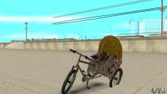 Manual Rickshaw v2 Skin4 for GTA San Andreas
