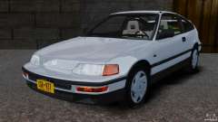 Honda CRX 1991 for GTA 4