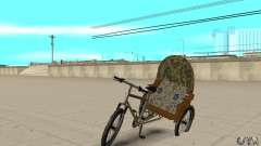 Manual Rickshaw v2 Skin2 for GTA San Andreas