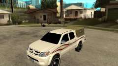 Toyota Hilux 2010 for GTA San Andreas