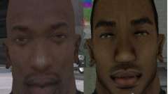 THE NEW FACE OF CJ for GTA San Andreas