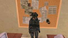 The soldier's skin from Cod MW 2 for GTA San Andreas