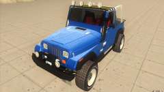 Jeep Wrangler 4.0 Fury 1986 for GTA San Andreas
