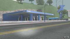The new gas station TNK TNK + Trailer for GTA San Andreas