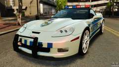Chevrolet Corvette ZR1 Police for GTA 4