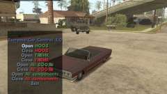 Extreme Car Mod (Single Player) for GTA San Andreas