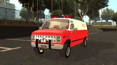 Chevrolet Van G20 LAFD for GTA San Andreas