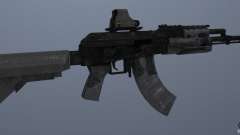 AK47+Holographic sight for GTA San Andreas