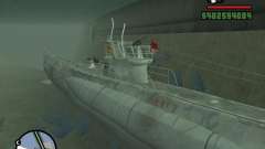 U99 German Submarine for GTA San Andreas