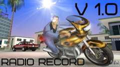 Radio Record by BuTeK for GTA Vice City