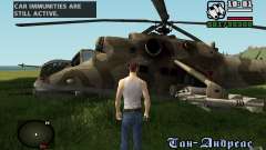 Mi-24 for GTA San Andreas