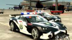 Chevrolet Corvette Z06 Police for GTA 4