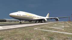 Real Emirates Airplane Skins Gold for GTA 4