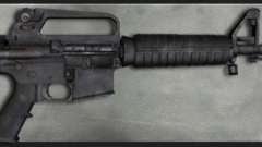 Colt M4A1 Commando Silenced for GTA San Andreas