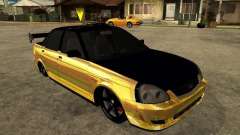 Lada 2170 Priora GOLD for GTA San Andreas