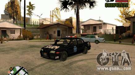 Police car of NFS: MW for GTA San Andreas