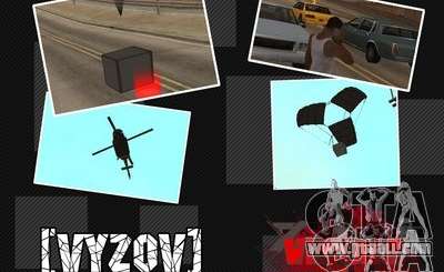 Call helicopters with ammunition for GTA San Andreas