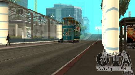 Double Decker Tram for GTA San Andreas
