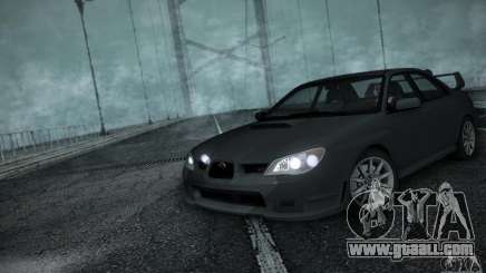 Subaru Impreza WRX STI for GTA San Andreas