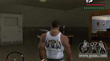 T-shirt with logo of our beloved site for GTA San Andreas