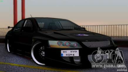 Mitsubishi Lancer Evolution 8 Drift for GTA San Andreas