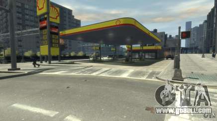 Shell Petrol Station for GTA 4