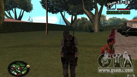 New women's and men's skins for the army. for GTA San Andreas