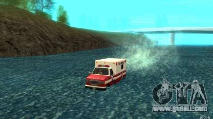 Ambulan boat for GTA San Andreas