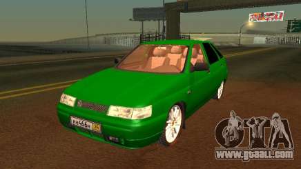 VAZ 2112 lime for GTA San Andreas