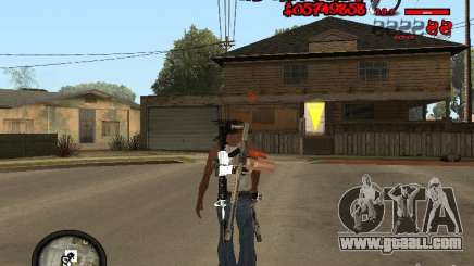 Hud by Dam1k for GTA San Andreas